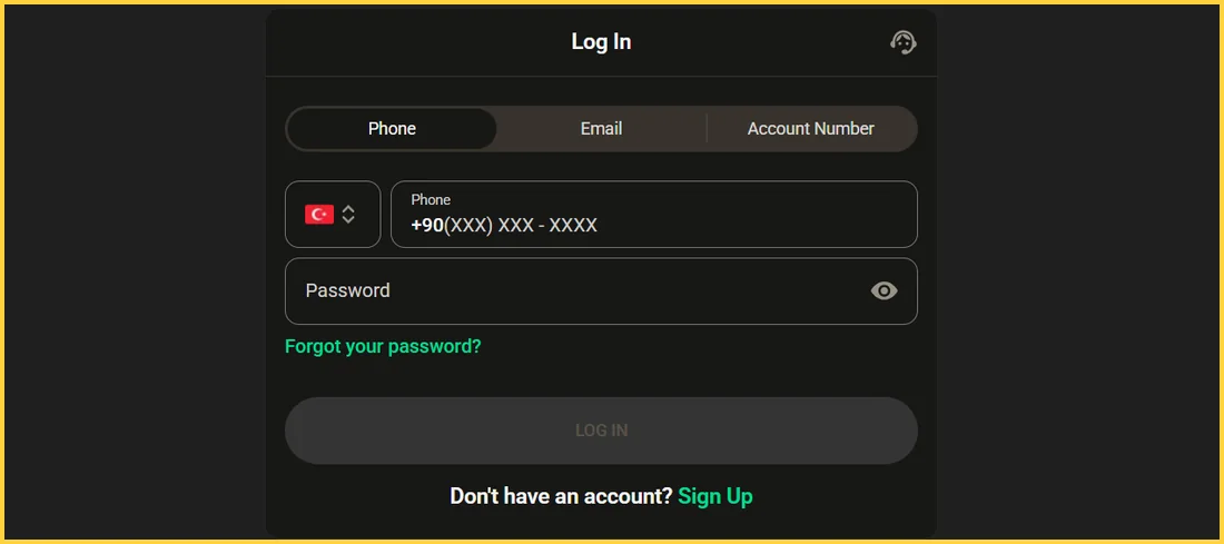 1King Casino giriş ekranı: telefon, e-posta veya hesap numarasıyla oturum açma – güncel ekran