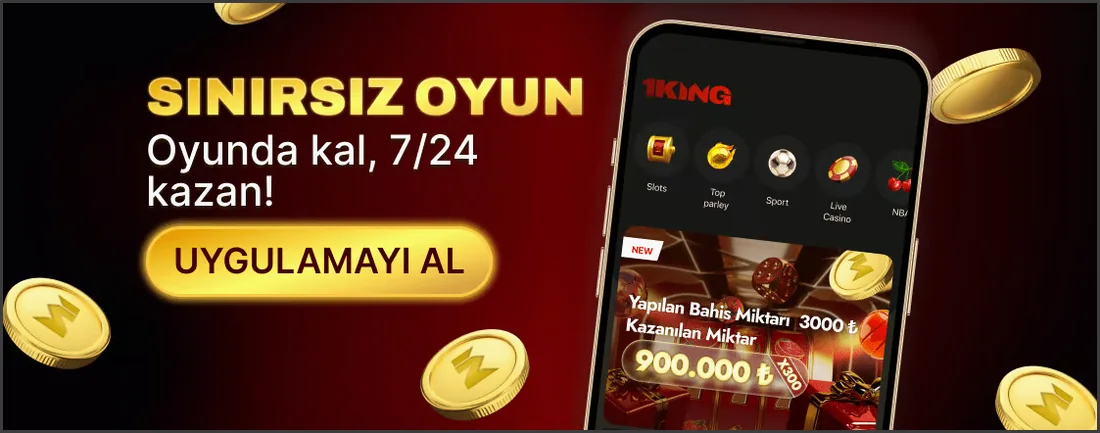 1King Casino mobil uygulama: 7/24 kesintisiz oyun – güncel ekran