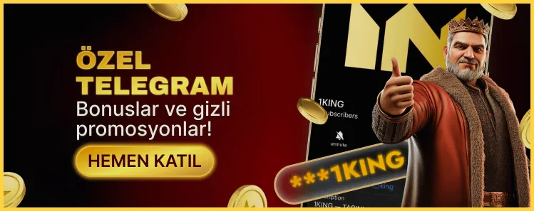 1King Casino Telegram kanalı: özel bonuslar ve promosyonlar – güncel ekran